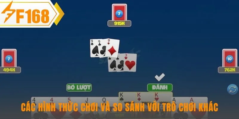Các hình thức chơi phân biệt sâm lốc với game bài Tiến Lên