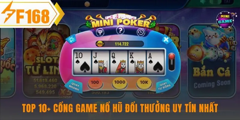 Top nổ hũ đổi thưởng vinh danh các cổng game uy tín nhất